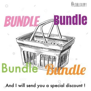 BUNDLE 2+ items for a special discount!